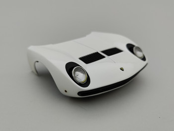 Lamborghini Miura SV White - Front Compartment Cover / Headlights
