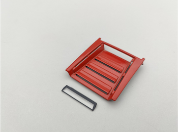 Lamborghini Countach 5000s Red - Rear Compartment Cover Lamborghini Countach 5000s Red - Rear Compartment Cover