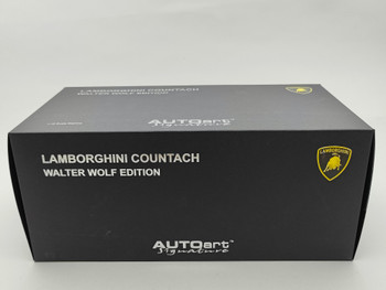 Lamborghini Countach Walter Wolf Red - Box Lamborghini Countach Walter Wolf Red - Box