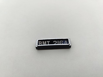 Aston Martin DB5 GoldFinger - Rear License plate