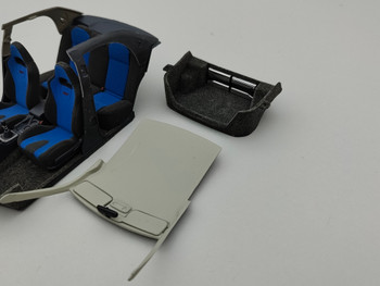 Subaru Impreza WRX STI 2006 Blue - Interior Subaru Impreza WRX STI 2006 Blue - Interior