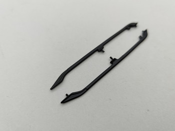 Mitsubishi Pajero SWB V20 Black - Roof Rails