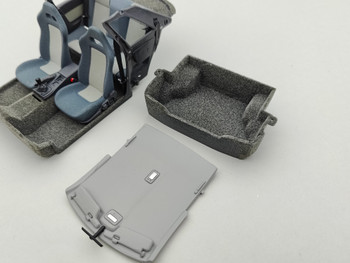 Nissan R32 Skyline GT-R Nismo Gun Grey Metal - Interior Nissan R32 Skyline GT-R Nismo Gun Grey Metal - Interior