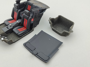 Ford Mustang Gt500 2010 Performance White Red Stripes - Interior