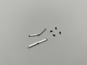 Porsche 356 Number 1 Silver - Front Compartment Hinge Set