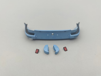 Porsche 911 Carrera RS 2.7 Blue / Black - Rear Bumper