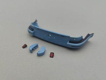 Porsche 911 Carrera RS 2.7 Blue / Black - Rear Bumper