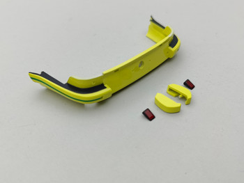 Porsche 911 Carrera RS 2.7 Yellow / Green - Rear Bumper.