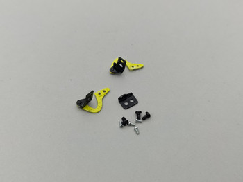 Porsche 911 Carrera RS 2.7 Yellow / Green - Front Compartment Hinge Set