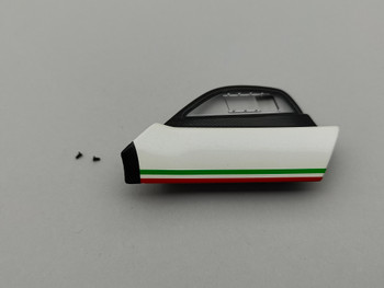 Pagani Zonda R 2007 White - Door Left Side