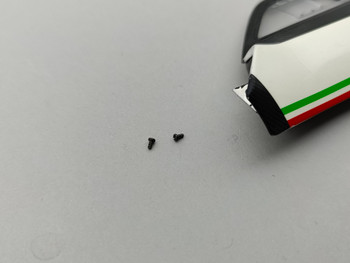 Pagani Zonda R 2007 White - Door Left Side