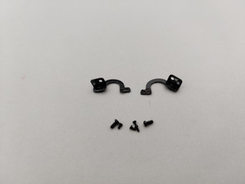 Bugatti Chiron French Racing Blue  / Carbon - Front Compartment Hinge Set