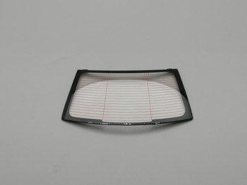 Mercedes Benz C63 AMG Silver - Rearwindow Mercedes Benz C63 AMG Silver - Rearwindow