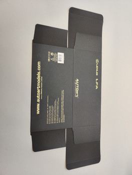 Box Sleeve - 78832 Lexus LFA Matt black Box Sleeve - 78832 Lexus LFA Matt black