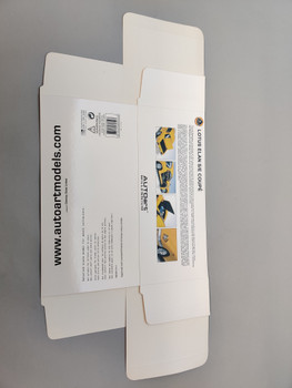 Box Sleeve - 75352 Lotus Elan Coupe yellow