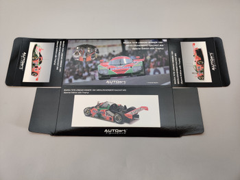 Box Sleeve - 89142 Mazda 787B LM 55 with trophy Box Sleeve - 89142 Mazda 787B LM 55 with trophy