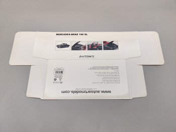 Box Sleeve - 76118 Mercedes Benz 190SL black 
