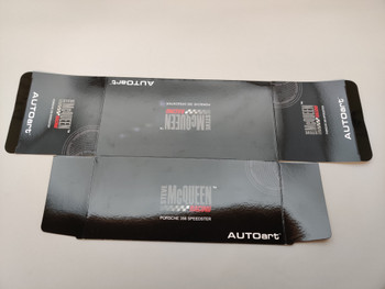 Box Sleeve - 77866 Porsche Speedster Steve McQueen #71 Box Sleeve - 77866 Porsche Speedster Steve McQueen #71
