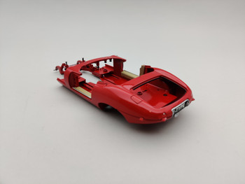 Jaguar E-Type Series 1 3.8 Roadster Carmen Red - Body w/ Chassis Jaguar E-Type Series 1 3.8 Roadster Carmen Red - Body w/ Chassis