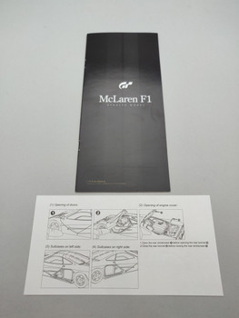 McLaren F1 Carbon Gran Turismo Black - Handbook McLaren F1 Carbon Gran Turismo Black - Handbook