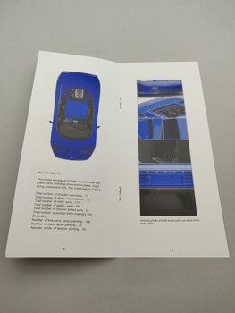 Bugatti EB110 GT Blue - Handbook Bugatti EB110 GT Blue - Handbook