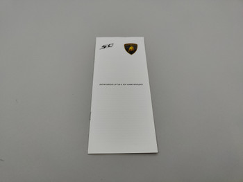 Lamborghini Aventador LP720-4 50th Anniversary White Matt - Handbook Lamborghini Aventador LP720-4 50th Anniversary White Matt - Handbook
