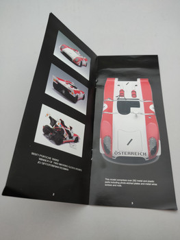 Porsche 908/02 Winner 1969 - Handbook Porsche 908/02 Winner 1969 - Handbook
