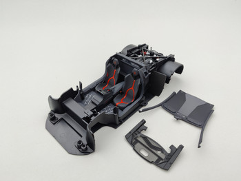 Lamborghini Aventador LP750-4 SV Matt Grey - Interior with engine