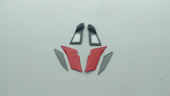 Lamborghini Huracan LB Works Red - Rear side windows / Body panels