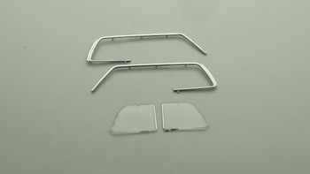 Mercedes /8 280C Coupe blue - Side window set Mercedes /8 280C Coupe blue - Side window set