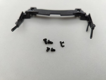 Mercedes Benz 190E 2.3-16 Blue Black Met. - Hood hinge set