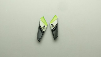Lamborghini Aventador S Pearl green - Rear air scoops Lamborghini Aventador S Pearl green - Rear air scoops