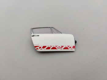 Porsche 911 Carrera RS 2.7 White/ Red Stripes - Door Right Side
