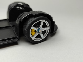 Porsche Carrera GT Silver - Chassis