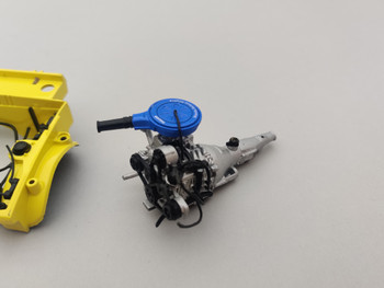Mazda RX-7 Savanna SA Yellow - Engine Mazda RX-7 Savanna SA Yellow - Engine