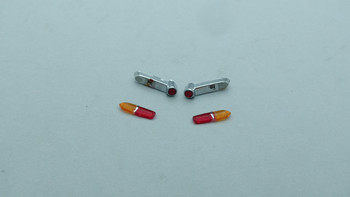 Jaguar E-Type Light Weight Green - Rear Lights