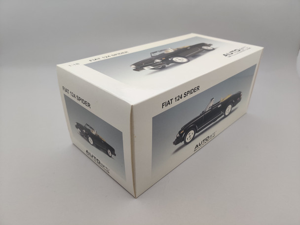 Fiat 124 Spider Black - Box