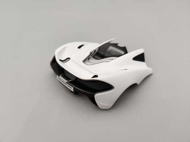 McLaren P1 Matt White - Engine Cover