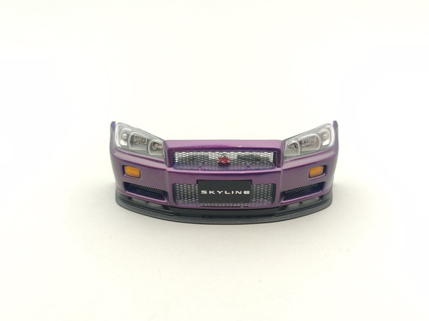Nissan Skyline GT-R R34 V-Spec Upgraded Midnight Purple - Front Bumper