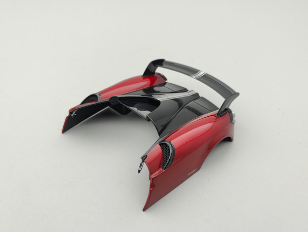 Pagani Huayra BC Rosso Dubai Carbon - Rear Compartment Cover