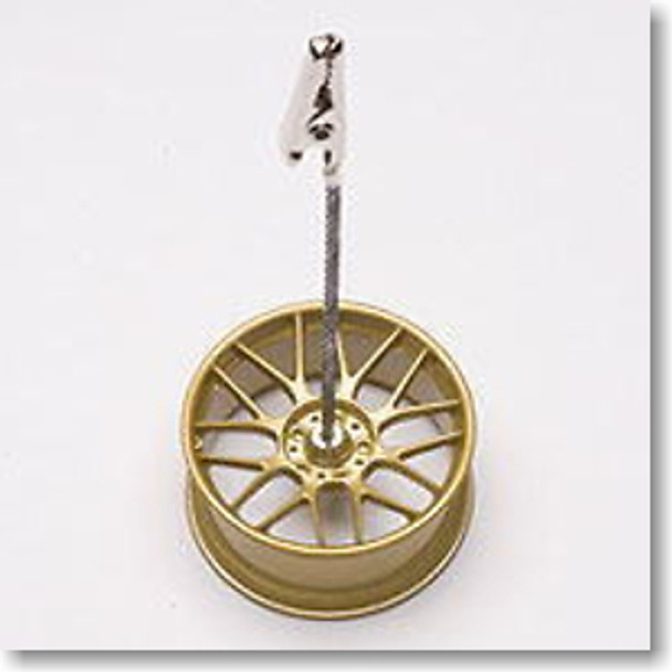 Racing Wheel memo Clip Stand 1:12 - Gold
