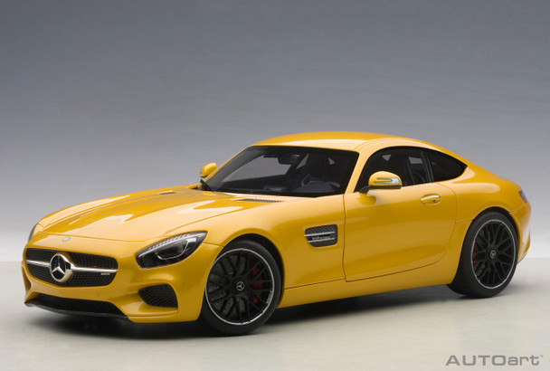 1/18 Mercedes Benz AMG GT S Solarbeam Yellow