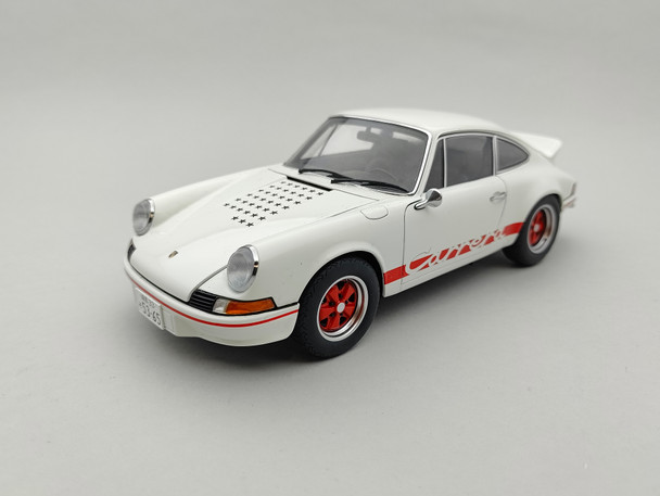 94 Handsample - Porsche 911 Carrera 2.7 RS White / Red Circuit Wolf  78026