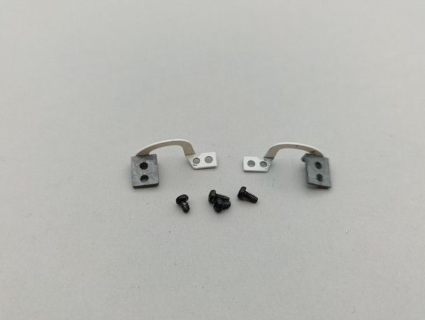 Ford Mustang Gt500 2010 Performance White Red Stripes - Hood Hinge Set