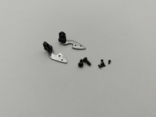 Porsche 356 Number 1 Silver - Rear Compartment Hinge Set