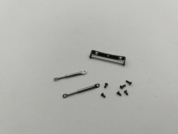 Pagani Huayra BC Grigio Mercurio Carbon - Door Hinge Right Side