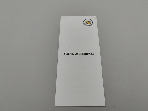 Cadillac Series 62 Brown - Handbook
