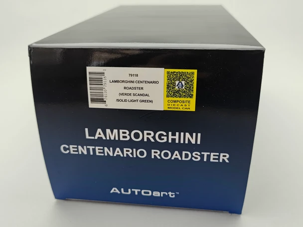 Lamborghini Centenario Roadster Green - Box