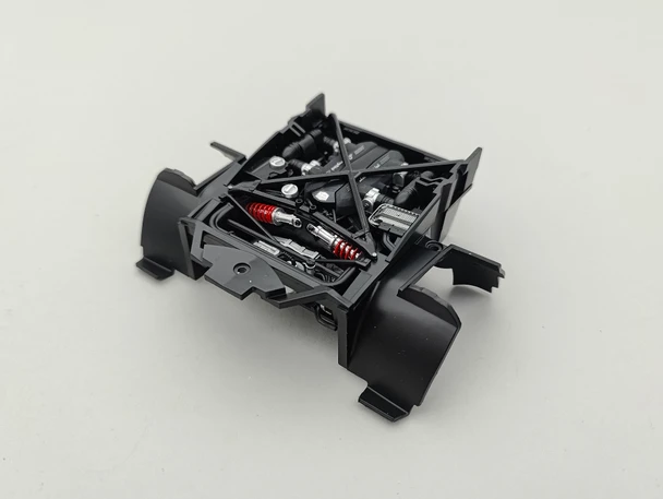 Lamborghini Veneno Red - Engine