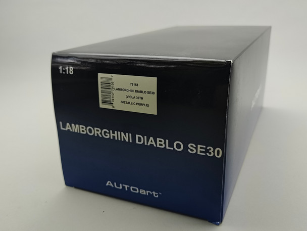 Lamborghini Diablo SE30 Viola - Box
